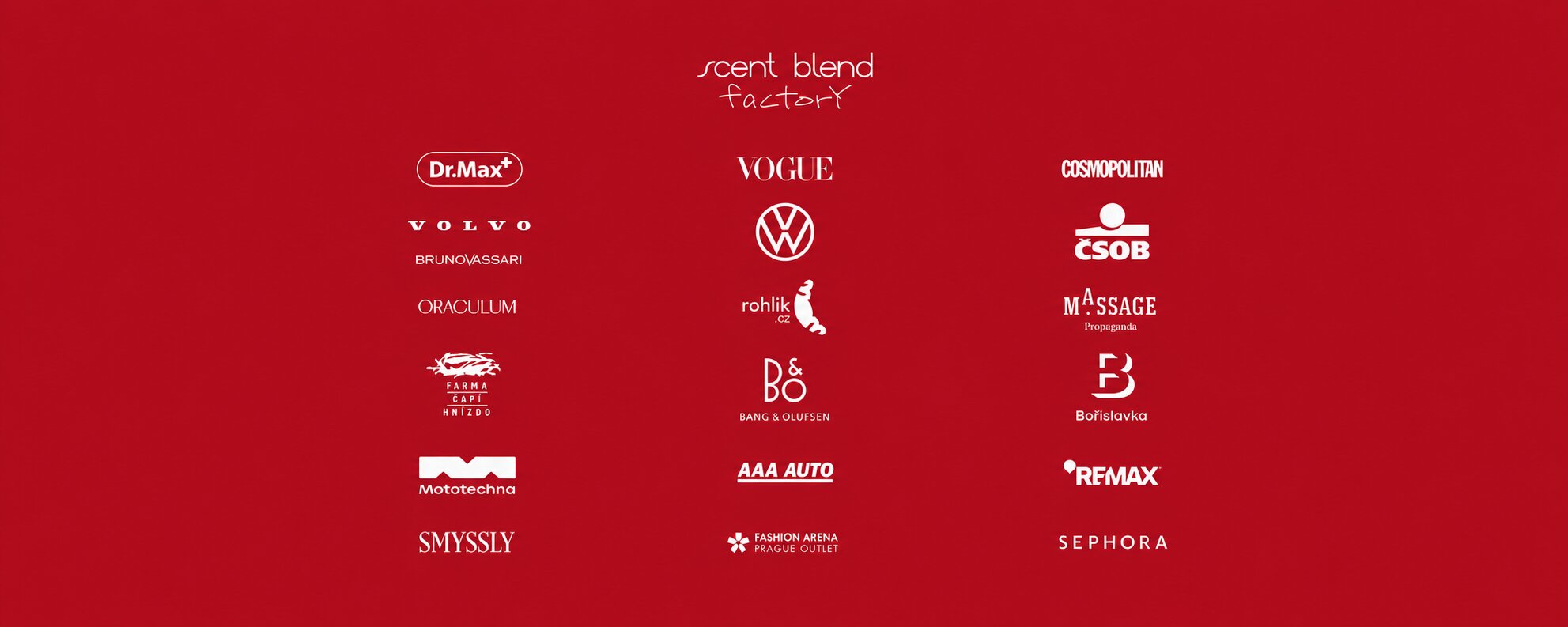 Značky, které důvěřují Scent Blendu
