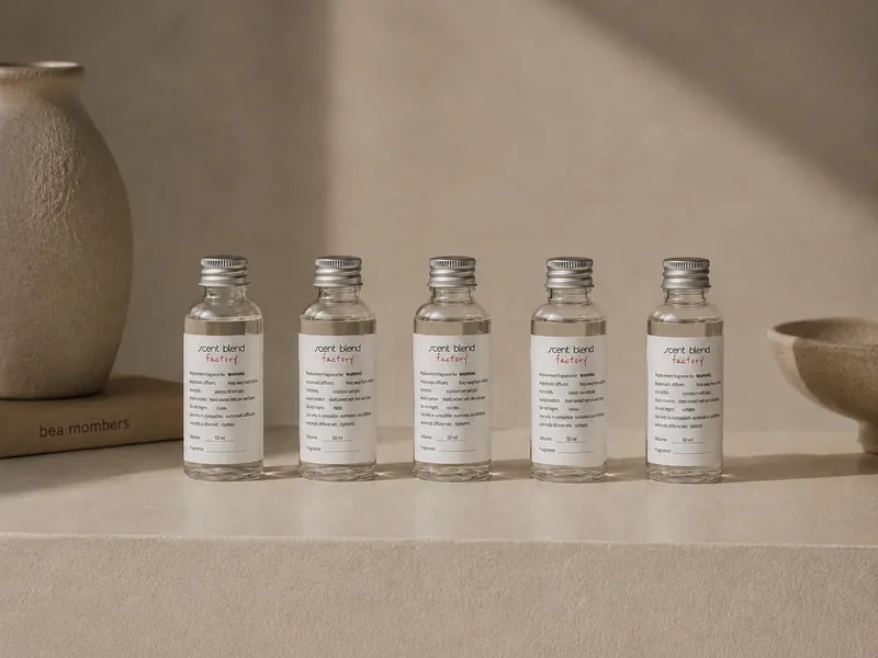 Pět vzorkových lahviček Scent Blend po 50 ml